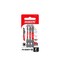 Diablo Diablo Phillips 2 in. L Drive Bit Set Black Oxide 3 pc DPHV2-S3 - alternate 2